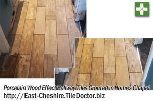 Porcelain Floor Tiles Before and After Grouting in Homes Chapel
