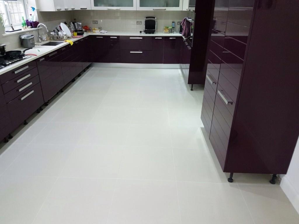 Porcelain Floor After Cleaning in Buckingham