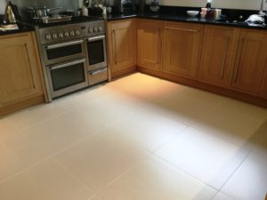 Porcelain Floor Tile Grout After cleaning and recolouring Studham